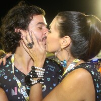 Túlio Gadêlha mostra beijo em Fátima Bernardes: 'É muita saudade pra pouco eu'