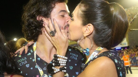 Túlio Gadêlha mostra beijo em Fátima Bernardes: 'É muita saudade pra pouco eu'