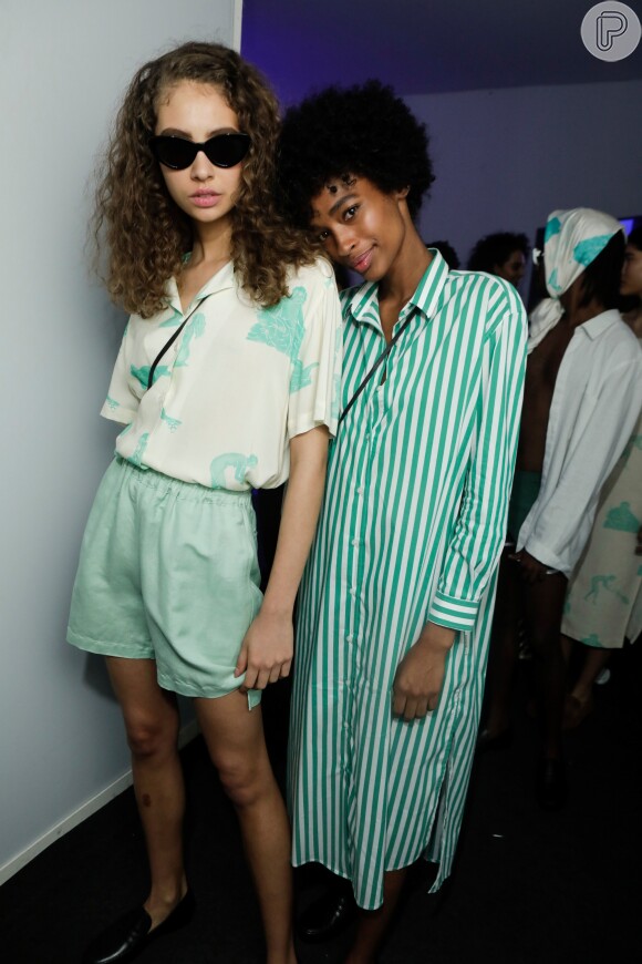 Bermuda nas passarelas do São Paulo Fashion Week: Cotton Project criou um modelo curtinho e delicado
