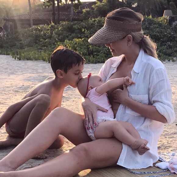 Eliana detalhou relação dos filhos, Manuela e Arthur, em entrevista