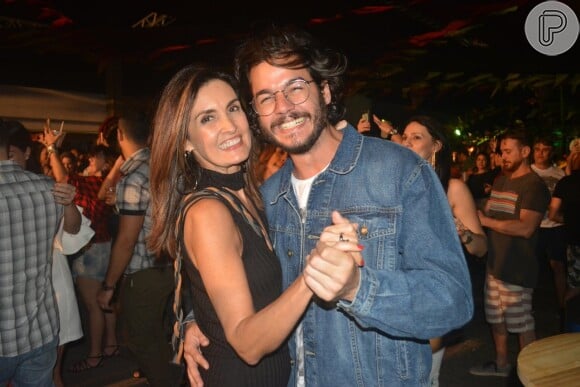 Túlio Gadêlha e Fátima Bernardes completaram um ano de namoro nesta sexta-feira, 2 de novembro de 2018