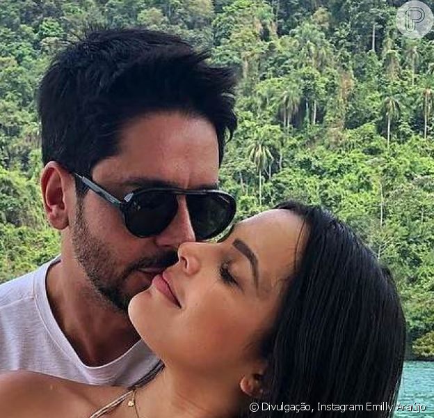 Ex-BBB Emilly Araújo faz declaração para namorado, Paulo Simões: 'Me ...