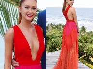 Marina Ruy Barbosa elege look degradê Givenchy para casamento vespertino. Foto!