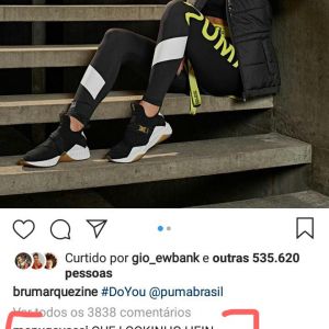 Marquezine ganha elogio de Sasha Meneghel em foto com look esportivo