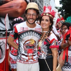 Fátima Bernardes e Túlio Gadêlha estão juntos há um ano