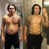 Whindersson Nunes exibiu o corpo magro após perder 28 quilos nesta sexta-feira, 9 de novembro de 2018