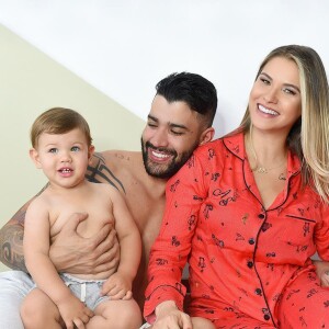 Andressa Suita compartilhou momentos em família com o marido, Gusttavo Lima, e os filhos