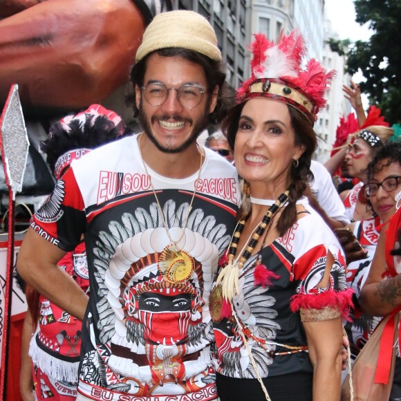 Fátima Bernardes e Túlio Gadêlha com´pletaram este mês 1 ano de namoro