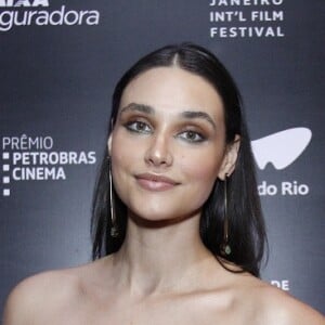 Débora Nascimento prestigia premiação do Festival de Cinema do Rio no Cine Odeon, Centro do Rio de Janeiro, na noite deste domingo, 11 de novembro de 2018