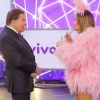 Claudia Leitte protagonizou um mal-estar com Silvio Santos após o apresentador declarar que fica 'excitado' com a cantora