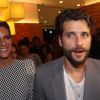 Bruno Gagliasso e Giovanna Ewbank vão juntos à pré-estreia do filme 'Isolados', em São Paulo (1º de setembro de 2014)