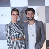 Bruno Gagliasso e Giovanna Ewbank vão à pré-estreia do filme 'Isolados', em SP