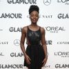 Os looks das famosas no prêmio Glamour Women of The Year, em Nova York. Lupita Nyong'o de Celine, da coleção por Hedi Slimane