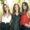 Fernanda Keulla e Vivian Amorim dividiram o comando do 'Vídeo Show' com Sophia Abrahão