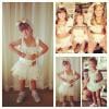 Ticiane Pinheiro revirou o baú e postou em seu Instagram uma montagem comparando suas fotos da infância à da filha, Rafaella Justus, nesta quarta-feira, 13 de fevereiro de 2013