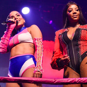 Anitta e Ludmilla animaram o público da festa Combatchy