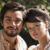 Rodrigo Simas e Agatha Moreira foram par romântico na novela 'Orgulho e Paixão'