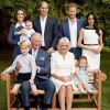 Filho de William e Kate Middleton, Louis usou look de R$ 262 em foto com a família