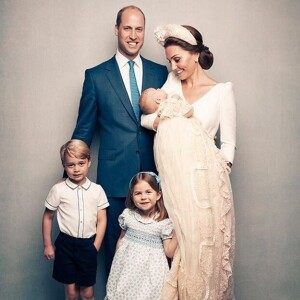 Príncipe Louis é o terceiro filho de William e Kate Middleton