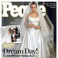 Brad Pitt e Angelina Jolie doam dinheiro das fotos do casamento para fundação