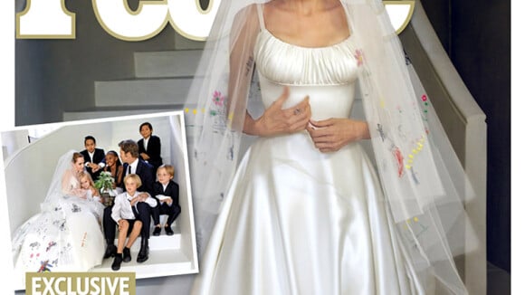 Brad Pitt e Angelina Jolie doam dinheiro das fotos do casamento para fundação