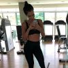 Adriana Sant'Anna é adepta de exercícios físicos para manter a boa forma