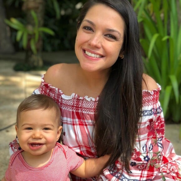 Thais Fersoza elogiou o filho, Teodoro, em post no Instagram