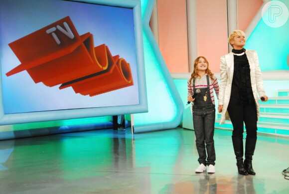 Em 2008, Sasha Meneghel foi a estreia do programa TV Xuxa para prestigiar a mãe
