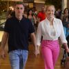 Angélica e Luciano Huck passeiam no shopping Village Mall, na Barra da Tijuca, zona oeste do Rio de Janeiro, neste sábado, 24 de novembro de 2018