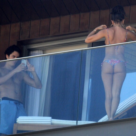Primeira aparição de Mariana Rios com Lucas Kalil foi durante hospedagem do casal em um hotel do Rio