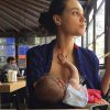 Débora Nascimento já falou sobre a introdução alimentar da filha, Bella