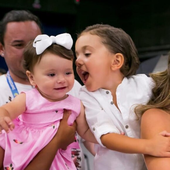 Patricia Abravanel é mãe de Pedro, de 4 anos, e Jane, de 10 meses