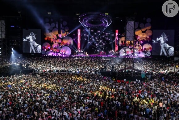 Ivete Sangalo lotou estádio em São Paulo para gravar seu DVD 'Live Experience' na noite deste sábado, 8 de dezembro de 2018