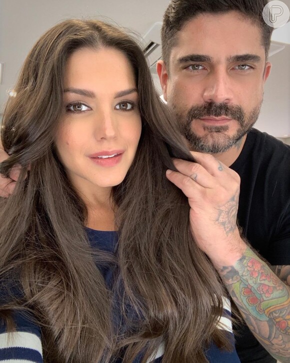 Thais Fersoza exibiu novo corte de cabelo no Instagram: 'Mais curto, mais leve, mais repicado e com mais volume!'
