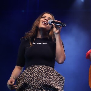 Joaquim Lopes e mais famosos vão à show de Silva no Vivo Rio, zona sul do Rio de Janeiro, nesta quinta-feira, 20 de dezembro de 2018