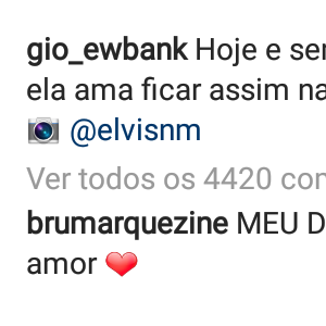 Giovanna Ewbank elogia foto de Giovanna Ewbank com Títi