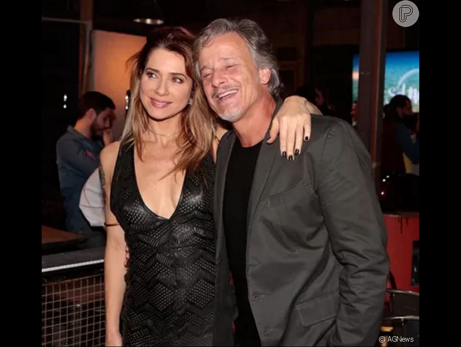 Letícia Spiller e Marcello Novaes, mesmo separados, mantém relação de ...