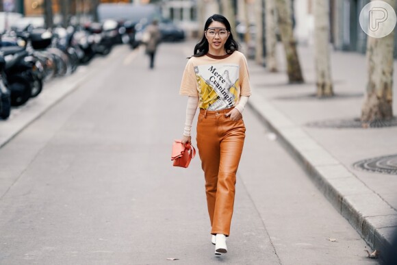 Paris Fashion Week Menswear: terracota + botas brancas