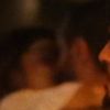 Maria Ribeiro e o diretor do programa de TV 'Choque de Cultura', Fernando Fraiha, foram clicados aos beijos no final de semana