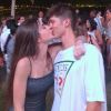 João Guilherme postou foto dando beijo em namorada, Jade Picon
