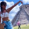 De férias no México, Paula Fernandes conheceu o Chichen Itza