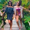Anitta encontrou Paula Fernandes no México e sertaneja postou foto ao lado da cantora