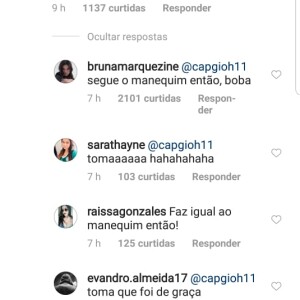 Bruna Marquezine ironiza alfinetada de internauta