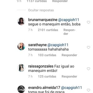 Bruna Marquezine ironiza alfinetada de seguidor