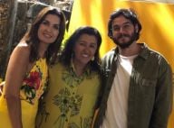 Fátima Bernandes usa look floral vibrante em passeio com namorado, Túlio Gadêlha