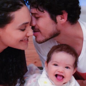 Débora Nascimento e José Loreto são pais de Bella, de 10 meses, nascida em abril de 2018