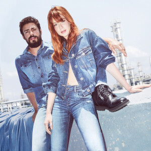 Marina Ruy Barbosa e Cauã Reymond posaram juntos para a coleção de Outono/ Inverno 2019 da Colcci.