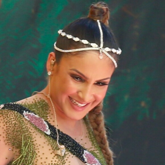 Claudia Leitte fez homenagem para a Amazônia no segundo dia de carnaval em Salvador, nesta sexta-feira, 1º de março de 2019