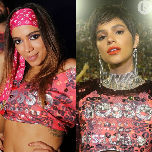 Anitta nega intenção de provocar Bruna Marquezine com beijo em Neymar. Veja comentário da cantora nesta quarta-feira, dia 06 de março de 2019