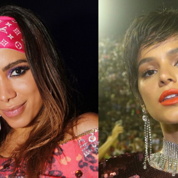 Anitta nega intenção de provocar Bruna Marquezine com beijo em Neymar. Veja comentário da cantora nesta quarta-feira, dia 06 de março de 2019